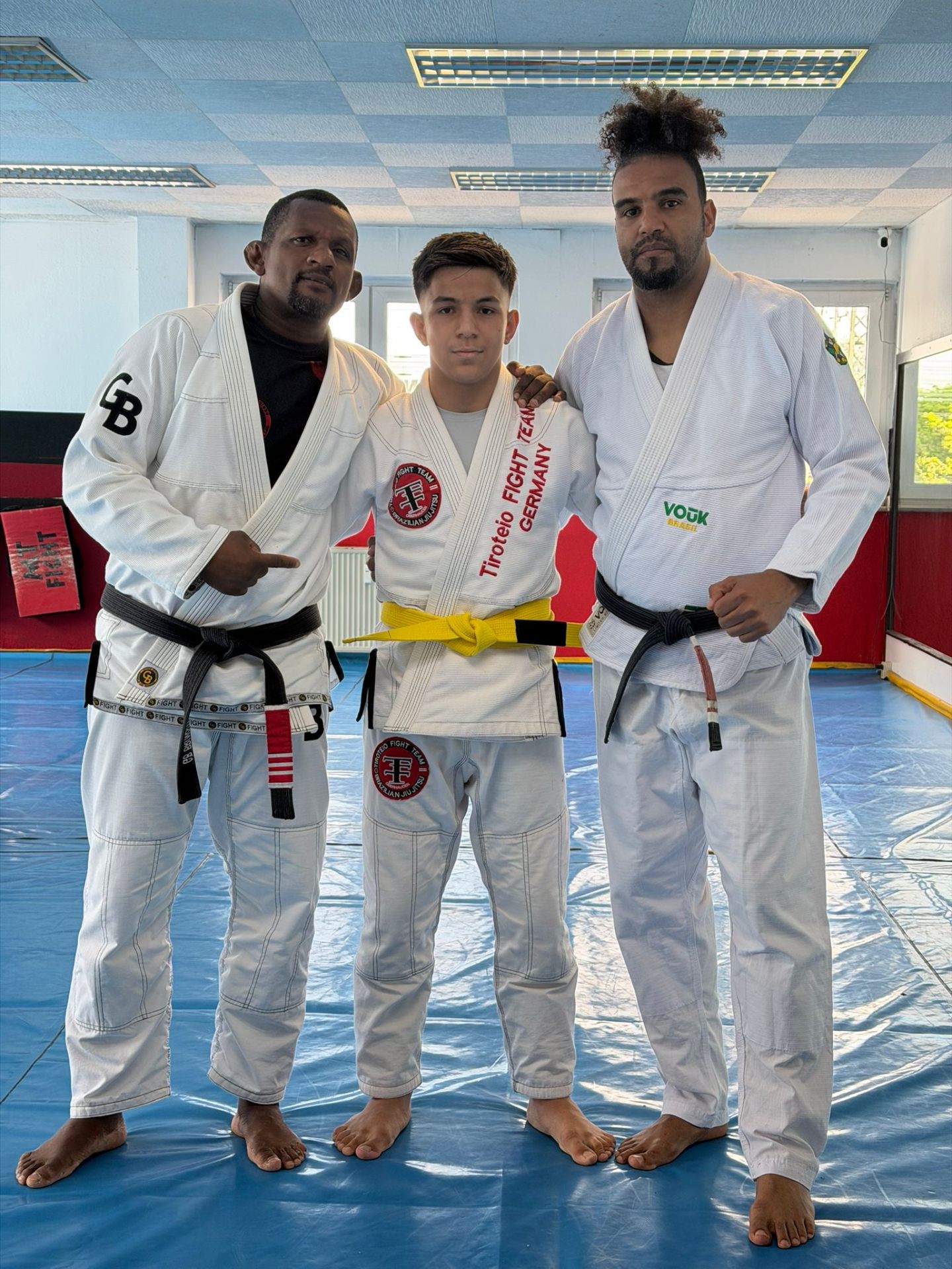 BJJ Oberhausen – Tiroteio Fight Team Germany Schwarzgurte