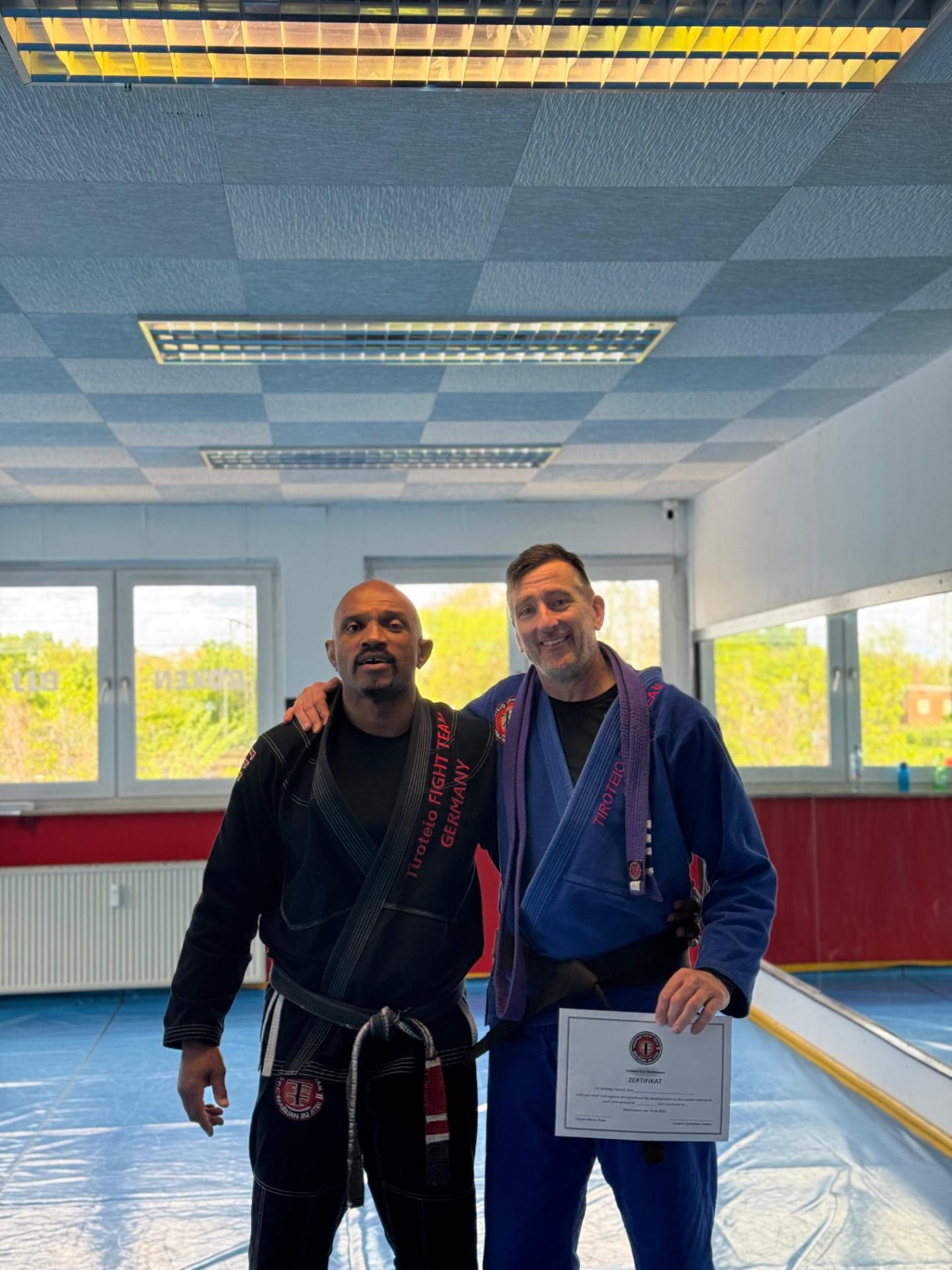 BJJ Oberhausen – Lila Gurt Graduierung Tiroteio Fight Team
