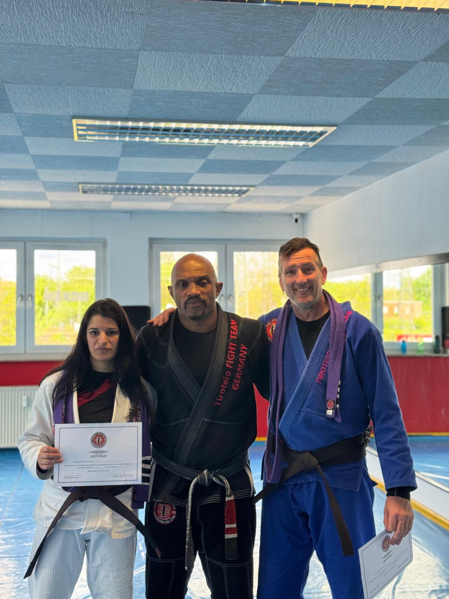 BJJ Oberhausen – Schüler Graduierung mit Mestre Tiroteio