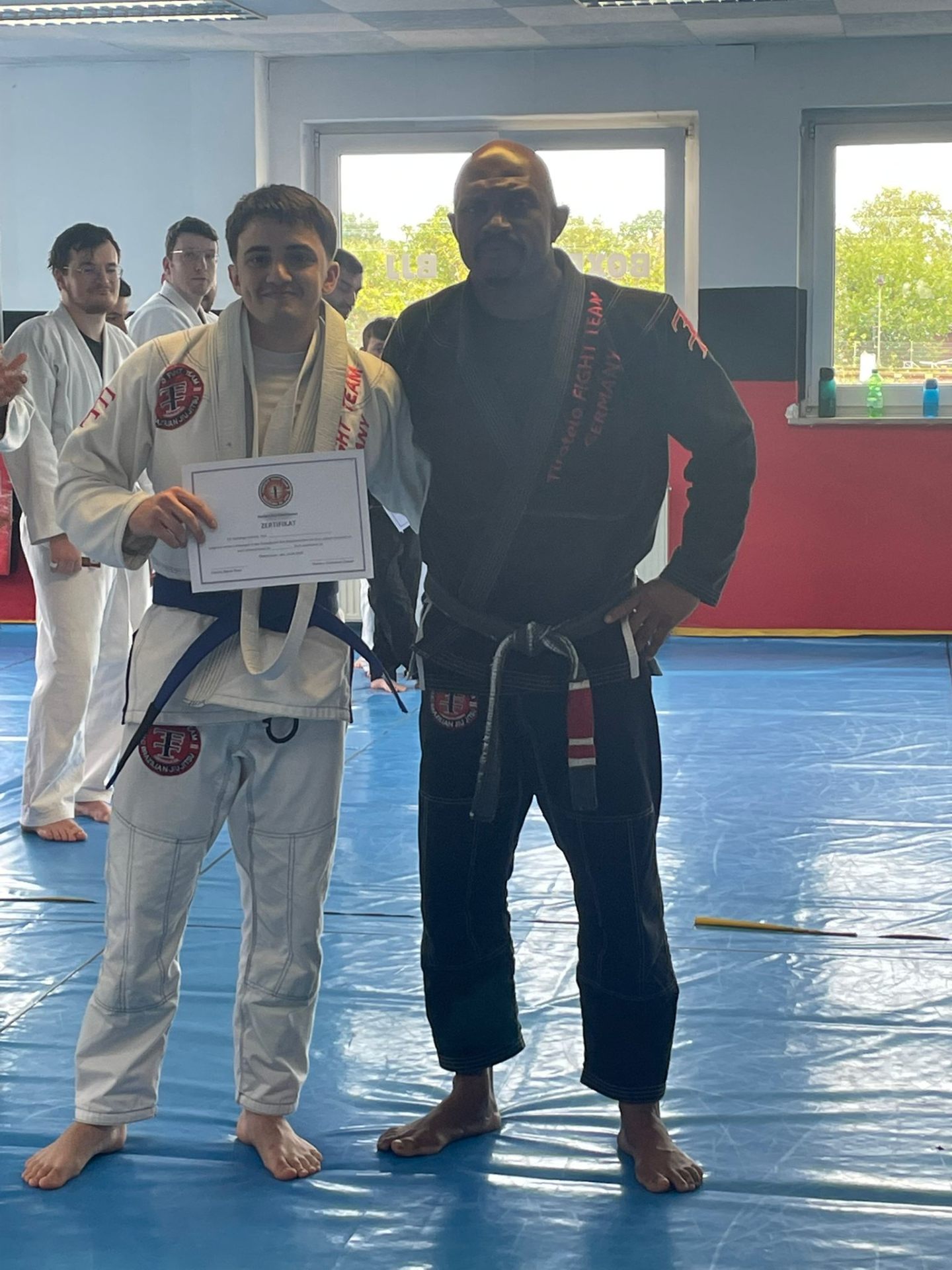 BJJ Oberhausen – Blauer Gurt Graduierung Tiroteio Fight Team