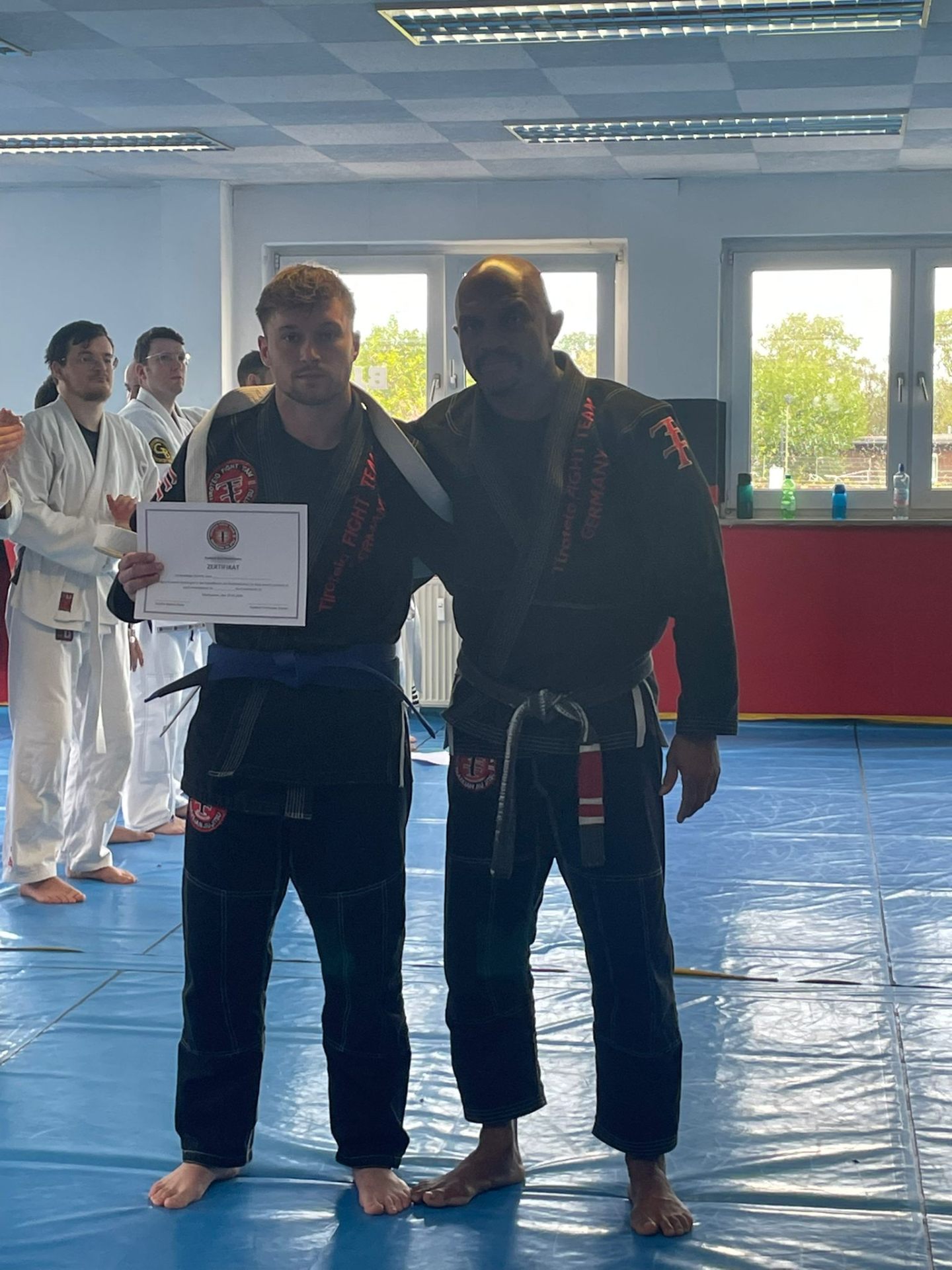 BJJ Oberhausen – Blaugurt Zertifikat MT Fight Team