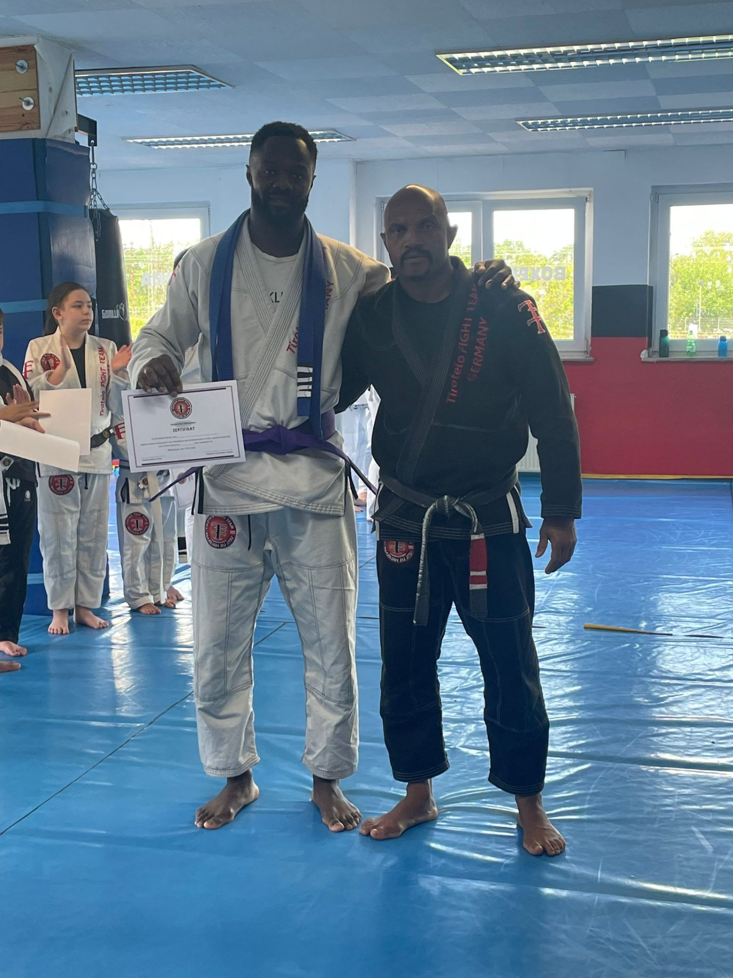 BJJ Oberhausen – Lila Gurt Graduierung Schüler