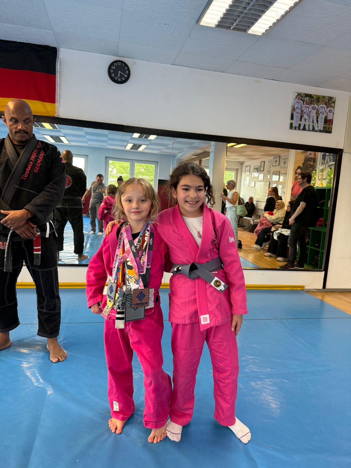 Kindertraining BJJ Oberhausen – Mädchen Team Tiroteio Fight Team